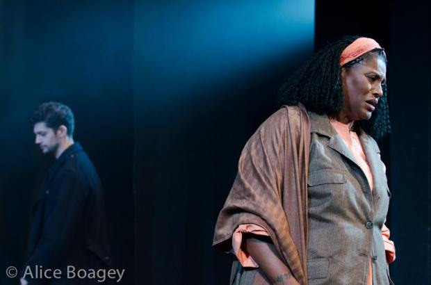 Jesus and Judas; photograph by Alice Boagey