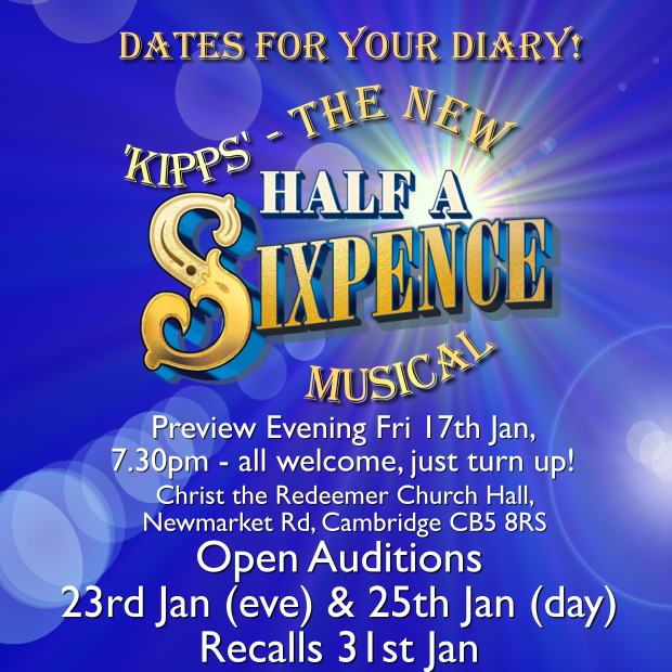 Kipps Auditions in Cambridge