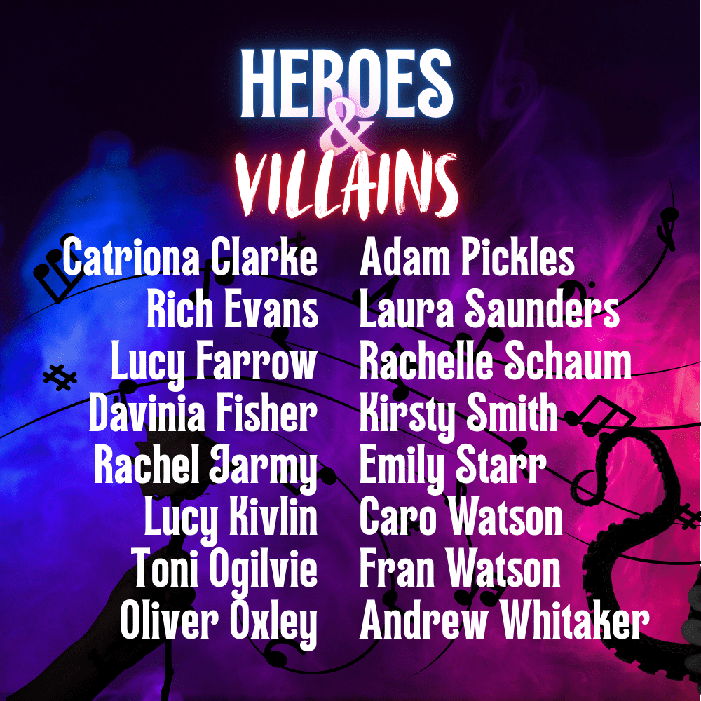 Catriona Clarke
Rich Evans
Lucy Farrow
Davinia Fisher
Rachel Jarmy
Lucy Kivlin
Toni Ogilvie
Oliver Oxley
Adam Pickles
Laura Saunders
Rachelle Schaum
Kirsty Smith
Emily Starr
Caro Watson
Fran Watson
Andrew Whitaker